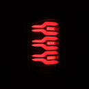 AlphaRex 14-18 Chevrolet Silverado Luxx-Series LED Tail Lights Black w/Activ Light/Seq Signal-3