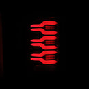 AlphaRex 14-18 GMC Sierra 1500/2500HD/3500HD LUXX-Series LED Tail Lights Blk/Red w/Actv Lgt Seq. Sig-2