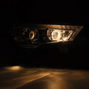 AlphaRex 14-20 Toyota 4Runner PRO-Series LED Proj Headlights Alpha-Black w/Sequential Signal/DRL-5