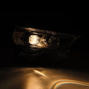 AlphaRex 14-22 Toyota 4Runner PRO-Series Projector Headlights Black w/Seq. Sig. + DRL-4