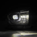AlphaRex 14-21 Toyota Tundra LUXX-Series LED Proj Headlights Blk w/Actv Light & Seq. Sig + DRL-4