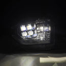 AlphaRex 14-21 Toyota Tundra NOVA-Series LED Proj Headlights Alpha-Blk w/Actv Light & Seq. Sig + DRL-4