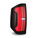 AlphaRex 14-21 Toyota Tundra Nova-Series LED Tail Lights - Black Red-2