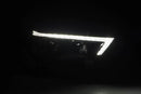 AlphaRex 14-20 Toyota 4Runner LUXX LED Proj Headlights Black w/Activ Light/Seq Signal/DRL-2