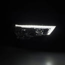 AlphaRex 14-22 Toyota 4Runner LUXX-Series LED Proj Headlights Chrome w/Actv Light & Seq. Sig + DRL-2