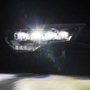 AlphaRex 14-22 Toyota 4Runner (2021 Req. Conv) NOVA LED Proj HL Blk w/Actv Light & Seq. Sig + SB DRL-3