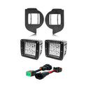 Cali Raised 14-24 Toyota 4Runner Led Fog Light Pod Rep Brackets Kit - Brackets W/ 3X2 18W Pods-1