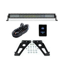Cali Raised 32In Hidden Grile Led Light Bar Brackets Kit Fits 14-24 Toyota 4Runner- w/ LED Light Bar-1