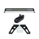 Cali Raised 14-24 Toyota 4Runner 32In Hidden Grille LED Light Bar Brackets - No Switch/Light Bars-1