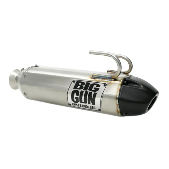 Big Gun 06-08 Arctic Cat 400 AUTO 4x4 FIS EXO Stainless Slip On Exhaust