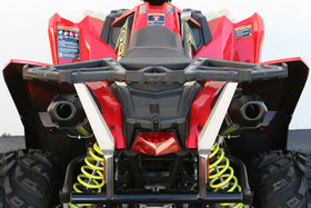 Big Gun 14-19 Polaris SCRAMBLER XP 1000 EXO Stainless Dual Full Syst Exhaust - 0