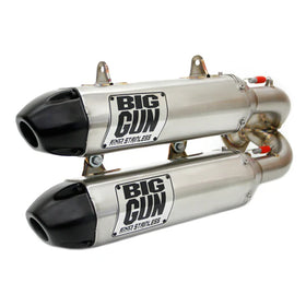 Big Gun 15-23 Polaris RZR XP 1000/RZR XP 4 1000 EXO Stainless Dual Slip On Exhaust