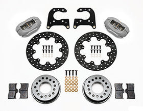 Wilwood Forged Dynalite Rear Drag Kit Drilled Rotor Big Ford 2.36in Offset - 0