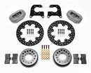 Wilwood Forged Dynalite Rear Drag Kit Drilled Rotor Small Ford 2.66in Offset-2
