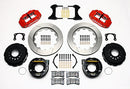Wilwood Narrow Superlite 4R Rear P-Brk Kit 14.00in Red New Big Ford 2.50in Offset-2