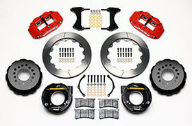 Wilwood Narrow Superlite 4R Rear P-Brk Kit 12.88in Red Chevy C-10 2.42 Offset 5-lug - 0