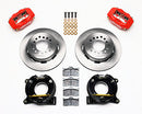 Wilwood Forged Dynalite P/S Park Brake Kit Red Chevy C-10 2.42 Offset 5-lug-2