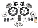 Wilwood Forged Dynalite Front Drag Kit Drilled Rotor Art Morrison Strut-2