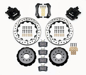 Wilwood Combination Parking Brake Rear Kit 12.88in Drilled Mustang 94-04