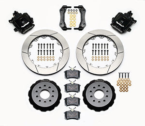 Wilwood Combination Parking Brake Rear Kit 12.88in Mustang 94-04