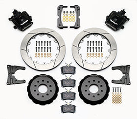 Wilwood Combination Parking Brake Rear Kit 12.88in 2005-2014 Mustang - 0
