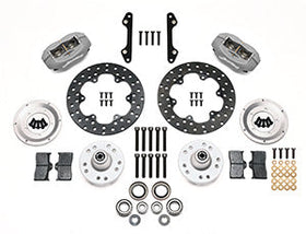 Wilwood Forged Dynalite Front Drag Kit Drilled Rotor 70-78 Camaro - 0