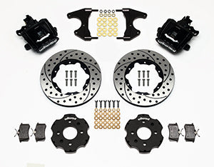 Wilwood Combination Parking Brake Rear Kit 11.00in Drilled Civic / Integra Drum 2.46 Hub Offset