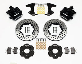 Wilwood Combination Parking Brake Rear Kit 11.00in Drilled Civic / Integra Drum 2.46 Hub Offset - 0