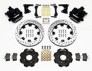 Wilwood Combination Parking Brake Rear Kit 12.19in Drilled Civic / Integra Drum 2.71 Hub Offset-2