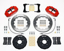 Wilwood Narrow Superlite 6R Front Hat Kit 12.88in Red Honda S2000-2