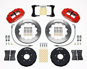 Wilwood Narrow Superlite 6R Front Hat Kit 12.88in Red Honda S2000 - 0