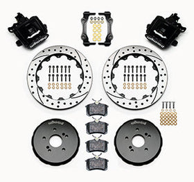 Wilwood Combination Parking Brake Rear Kit 12.88in Drilled Honda S2000 - 0
