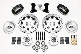 Wilwood Forged Dynalite Front Kit 12.19in Drilled 74-80 Pinto/Mustang II Disc Spindle only - 0