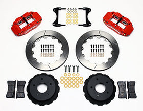 Wilwood Narrow Superlite 4R Rear Kit 12.88in Red 65-82 Corvette C2/C3 - 0