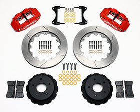 Wilwood Narrow Superlite 4R Rear Kit 14.00in Red 65-82 Corvette C2/C3 - 0