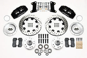 Wilwood Dynapro 6 Front Hub Kit 12.19in Drilled 67-69 Camaro (*Line Kit Needed*) - 0