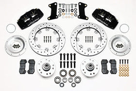 Wilwood Dynapro 6 Front Hub Kit 12.19in Drill-Zinc 67-69 Camaro (*Line Kit Needed*) - 0