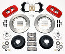 Wilwood AERO6 Front Hub Kit 14.00-Red WWE ProSpindle-2