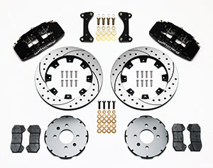 Wilwood Dynapro 6 Front Hat Kit 12.19in Drilled 94-01 Honda/Acura w/262mm Disc