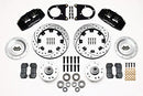 Wilwood Dynapro 6 Front Hub Kit 12.19in Drilled 37-48 Ford Psgr. Car Spindle-2