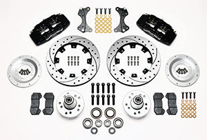 Wilwood Dynapro 6 Front Hub Kit 12.19in Drilled WWE ProSpindle