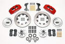 Wilwood Dynapro 6 Front Hub Kit 12.19in Red WWE ProSpindle-2
