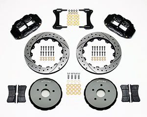 Wilwood Narrow Superlite 6R Front Hat Kit 12.88in Drilled 2008 Toyota Matrix