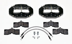 Wilwood D8-4 Front Caliper Kit Black Corvette C2 / C3 65-82 - 0