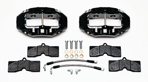 Wilwood D8-4 Rear Caliper Kit Black Corvette C2 / C3 65-82