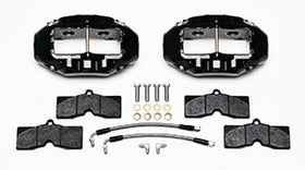 Wilwood D8-4 Rear Caliper Kit Black Corvette C2 / C3 65-82 - 0