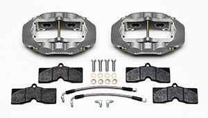 Wilwood D8-4 Rear Caliper Kit Clear Corvette C2 / C3 65-82