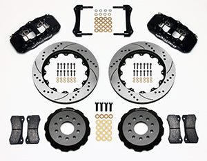 Wilwood AERO6 Front Hat Kit 14.00 Drilled 2005-2014 Mustang