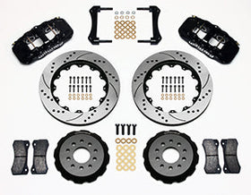 Wilwood AERO6 Front Hat Kit 14.00 Drilled 2005-2014 Mustang - 0