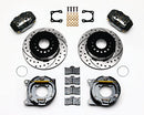 Wilwood Forged Dynalite P/S Park Brake Kit Drilled Chevy 12 Bolt-Spec 3.15in Brng Stggrd mt-2